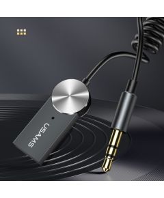 USAMS Адаптер аудио Bluetooth 5.0 USB-AUX тусклый SJ464JSQ01 (US-SJ464)