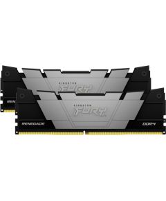 Kingston FURY DDR4 - 64GB - 3600 - CL - 18 (2x 32 GB) dual kit, RAM (black, KF436C18RB2K2/64, Renegade, INTEL XMP)
