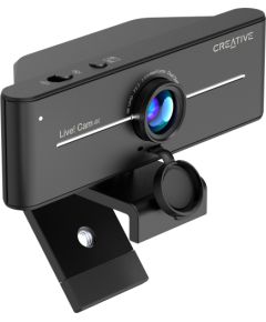 Creative Live! Cam Sync 4k, webcam (black, 4K, dual microphone)