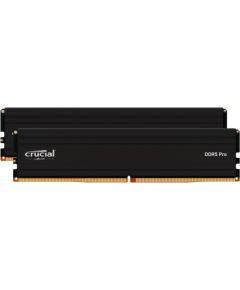 Crucial DDR5 - 48GB - 5600 - CL - 46, Single RAM (black, CP2K24G56C46U5, PRO)