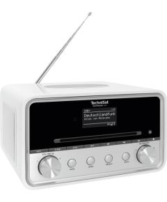 TechniSat DIGITRADIO 586, Internet radio (white/silver, WLAN, Bluetooth, CD)