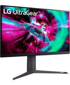 LG Electronics UltraGear 32GR93U-B - 32 - LED monitor - black, 4K UHD, IPS, HDR10, 144Hz panel