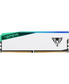 Patriot DDR5 - 32GB - 5600 - CL - 38 (2x 16 GB) dual kit, RAM (white, PVER532G56C38W, Elite 5 RGB, INTEL XMP, AMD EXPO)