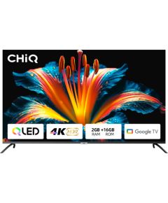 CHIQ U55QM8V - 55 - black, UltraHD/4K, triple tuner, Android