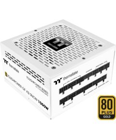 Thermaltake Toughpower GF A3 Snow 1050W, PC power supply (white, 1x 12VHPWR, 5x PCIe, cable management, 1050 watts)