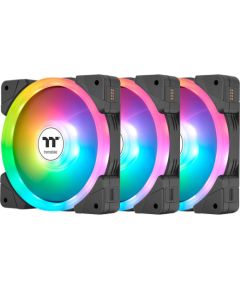 Thermaltake SWAFAN EX14 ARGB Sync PC Cooling Fan TT Premium Edition, Case Fan (black, Pack of 3)