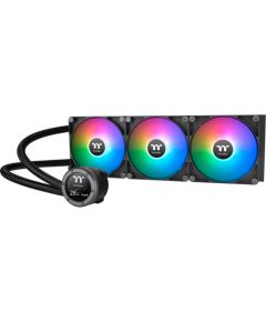 Thermaltake TH420 V2 Ultra ARGB Sync All-In-One Liquid Cooler, water cooling (black)