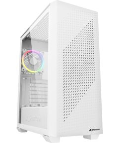 Sharkoon VS9 RGB , tower case (white, tempered glass)