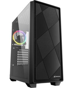 Sharkoon VS8 RGB , tower case (black, tempered glass)