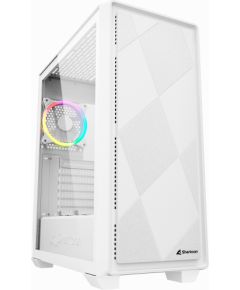 Sharkoon VS8 RGB , tower case (white, tempered glass)