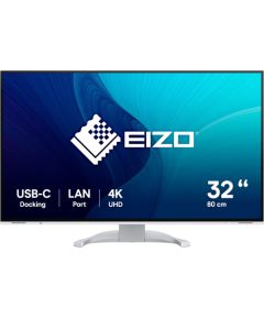 EIZO EV3240X-WT, LED monitor - 32 - white, UltraHD/4K, LAN, USB-C