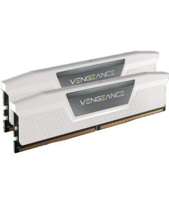 Corsair DDR5 - 32GB - 5600 - CL - 40 (2x 16 GB) dual kit, RAM (white, CMK32GX5M2B5600C40W, Vengeance, INTEL XMP)
