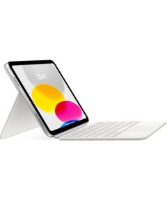 Apple Magic Keyboard Folio for iPad (10th generation), keyboard (white, DE layout, scissor mechanism)