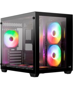 Aerocool Dryft Mini BK-v2, tower case (black)