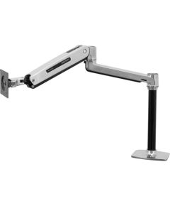 Ergotron LX monitor arm stand-up seat, monitor holder (aluminum)