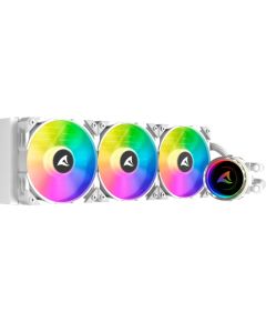 Sharkoon S90 RGB White AIO 360mm, water cooling (white)