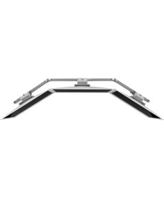 Ergotron HX Triple Monitor Arch Kit, Monitor Mount (White)