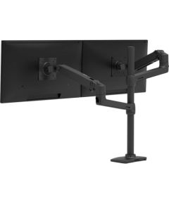 Ergotron LX Dual Monitor Arm, monitor mount (black)