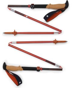 Black Diamond trekking poles Pursuit FLZ S/M, fitness device (black/red, 1 pair, 110-125 cm)