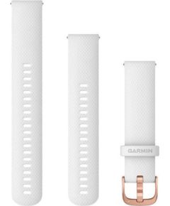 Garmin Быстросъемный силиконовый ремешок для часов, 20 мм, Белый
