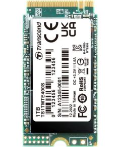 Transcend MTE400S 1 TB, SSD (PCIe 3.0 X4, NVME, M.2 2242)
