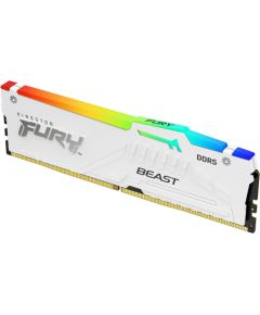 Kingston FURY 64 GB DDR5-5200 Kit, memory (white, KF552C36BWEAK2-64, Beast RGB, EXPO)