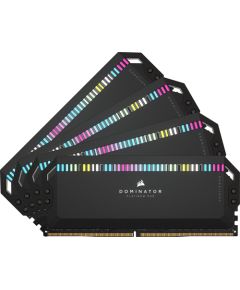Corsair 64 GB DDR5-6600 Kit, memory (black, CMT64GX5M4B6600C32, Dominator Platinum RGB, XMP)