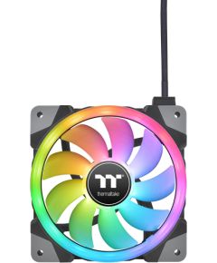 Thermaltake SWAFAN EX14 RGB PC Cooling Fan TT Premium Edition, case fan (black, pack of 3, incl. controller)