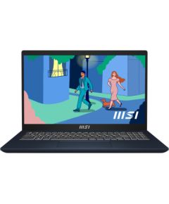 MSI Modern 15 B12MO-640PL Laptop 39.6 cm (15.6") Full HD Intel® Core™ i5 i5-1235U 16 GB DDR4-SDRAM 512 GB SSD Wi-Fi 6 (802.11ax) Windows 11 Home Black