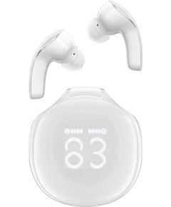 Earphones TWS Acefast T9, Bluetooth 5.3, IPX4 (porcelain white)