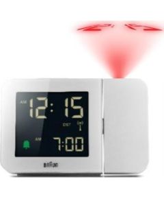 Modinātājs Braun BC 015 W-DCF white Radio Controlled Alarm Clock