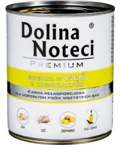 Dolina Noteci DOLINA NOTECI Premium bogata w gęś z ziemniakami - mokra karma dla psa - 800g