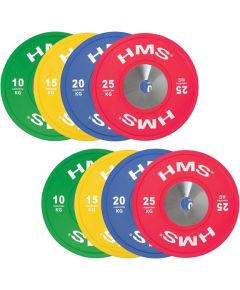 Svara disku komplekts TBR PROFI SET ( 8 PCS) OLYMPIC BUMPER SET HMS