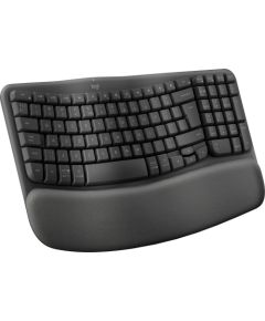 LOGITECH Wave Bluetooth ergonomic keyboard - GRAPHITE - US INT'L