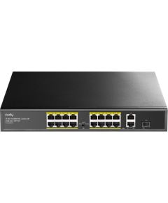 Cudy FS1018PS1 network switch Fast Ethernet (10/100) Power over Ethernet (PoE) Grey