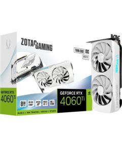 Zotac Gaming GeForce RTX 4060 Ti Twin Edge OC White 8GB GDDR6 (ZT-D40610Q-10M)