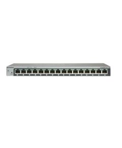 Netgear Switch GS116 Unmanaged, Desktop, 1 Gbps (RJ-45) ports quantity 16, Power supply type External