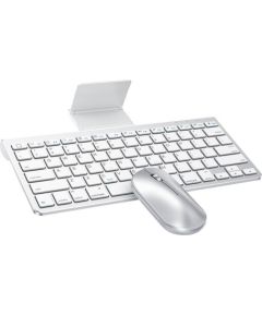Mouse and keyboard combo for IPad/IPhone Omoton KB088 (silver)