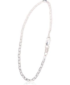 Серебряная цепочка Марина 2 мм, алмазная обработка граней #2400088-bracelet, Серебро 925°, длина: 18 см, 1.9 гр.