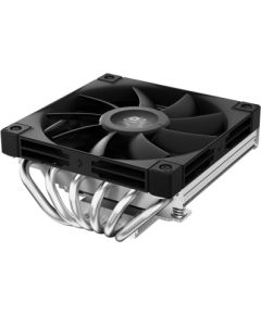 DeepCool AN600 Processor Air cooler 12 cm Aluminium, Black 1 pc(s)