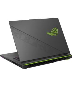 Notebook ASUS ROG Strix G16 G614JVR-N4018W CPU  Core i9 i9-14900HX 2200 MHz 16" 2560x1600 RAM 16GB DDR5 5600 MHz SSD 1TB GeForce RTX 4060 8GB ENG Windows 11 Home Grey 2.5 kg 90NR0II5-M000M0