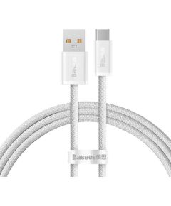 Cable USB to USB-C Baseus Dynamic Series, 100W, 1m (white)