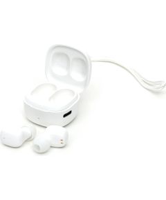 Platinet wireless earbuds PM1001W TWS, white (45924)