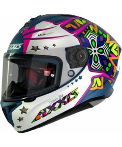 Axxis Helmets, S.a Draken STAR (S) C7 BlueMat ķivere