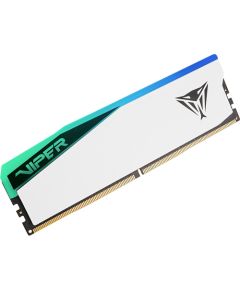 Patriot DDR5 - 32GB - 6000 - CL - 42, Single RAM (white, PVER532G60C42W, Elite 5 RGB, INTEL XMP, AMD EXPO)