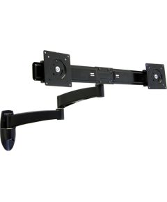 Ergotron Series 200 Combo Swing Arm, Wall Mount (Black)