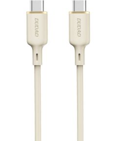 Cable USB-C to USB-C Dudao L7SCC1M 100W 1m (white)