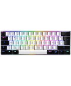 DE layout - Sharkoon SKILLER SGK50 S4, gaming keyboard (white/black, Kailh Red)