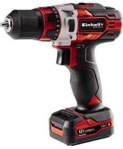 Einhell cordless drill TE-CD 12/1 Li (red / black, Li-ion battery 2Ah)