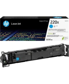 HP 220X High Capacity Cyan Toner Cartridge, 5500 pages, for HP Color LaserJet Pro 4301, 4302, 4303 / W2201X